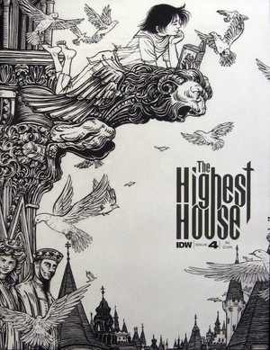 [Highest House #4 (Retailer Incentive B&W Cover)]