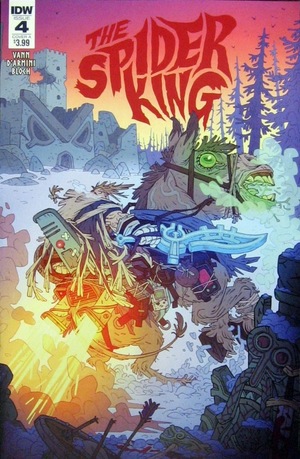 [Spider King #4 (Cover A - Simone D'Armini)]