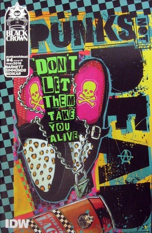 [Punks Not Dead #4 (Retailer Incentive Cover - Martin Simmonds)]