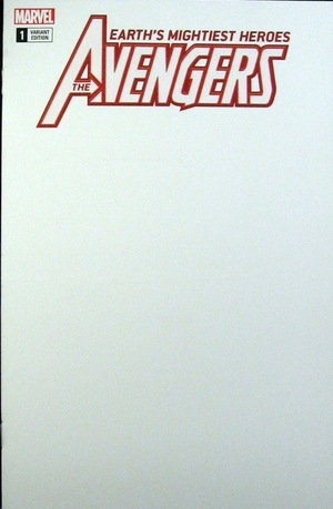 [Avengers (series 7) No. 1 (1st printing, variant blank cover)]