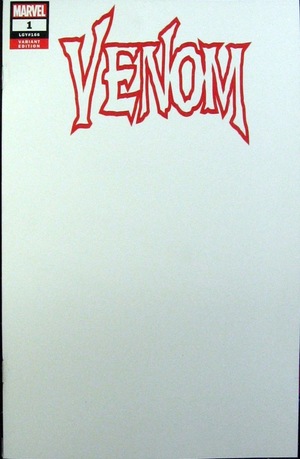 [Venom (series 4) No. 1 (1st printing, variant blank cover)]