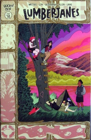 [Lumberjanes #50 (variant connecting cover - Veronica Fish, left half)]