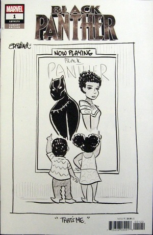 [Black Panther (series 7) No. 1 (1st printing, variant cover - Tom Beland B&W)]