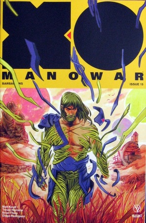 [X-O Manowar (series 4) #15 (Variant Interlocking Cover - Veronica Fish)]