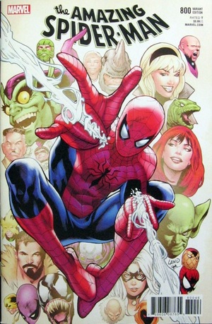 [Amazing Spider-Man (series 4) No. 800 (1st printing, variant cover - Greg Land)]