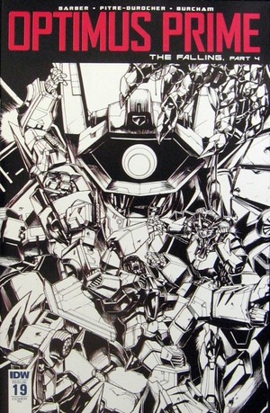 [Optimus Prime #19 (Retailer Incentive Cover - Kei Zama B&W)]