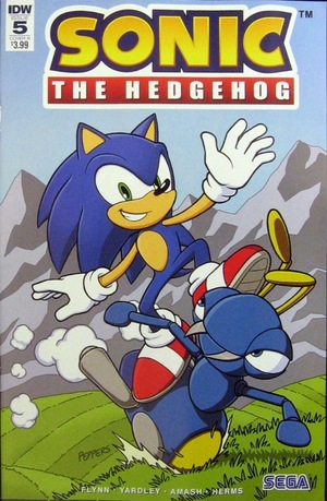 [Sonic the Hedgehog (series 2) #5 (Cover B - Jamal Peppers)]