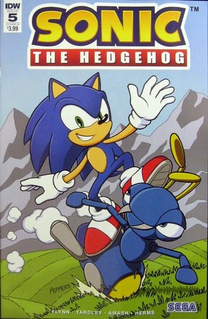 [Sonic the Hedgehog (series 2) #5 (Cover B - Jamal Peppers)]