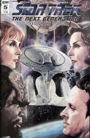 [Star Trek: The Next Generation - Through the Mirror #5 (Cover A - J. K. Woodward)]