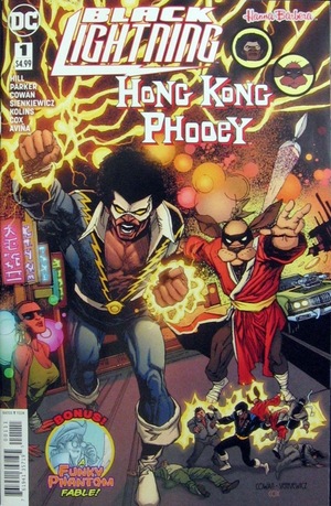 [Black Lightning / Hong Kong Phooey Special 1 (standard cover - Denys Cowan & Bill Sienkiewicz)]
