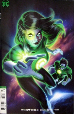 [Green Lanterns 48 (variant cover - Warren Louw)]