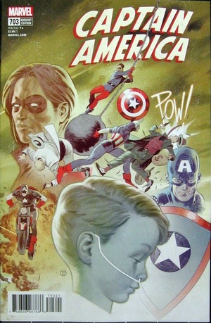[Captain America (series 8) No. 703 (variant connecting cover - Julian Totino Tedesco)]