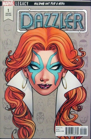 [Dazzler - X-Song No. 1 (variant headshot cover - Mike McKone)]