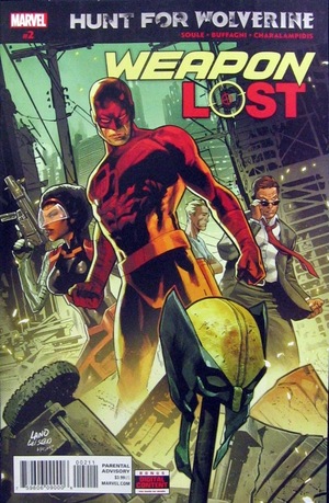 [Hunt for Wolverine: Weapon Lost No. 2 (standard cover - Greg Land)]