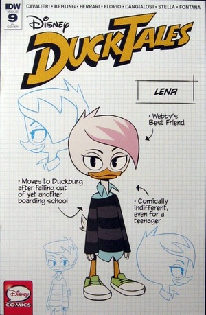 [DuckTales (series 4) No. 9 (Retailer Incentive Character Design Cover)]