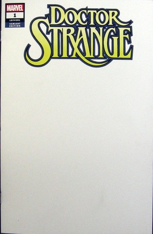 [Doctor Strange (series 5) No. 1 (1st printing, variant blank cover)]
