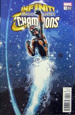 [Infinity Countdown: Champions No. 1 (variant cover - Mike Deodato Jr.)]