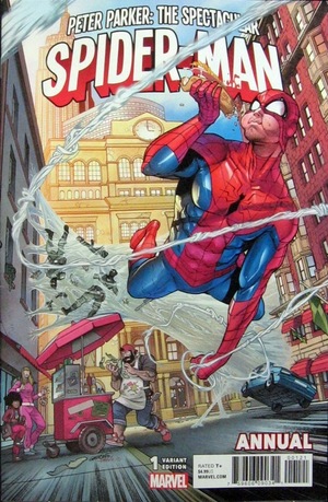 [Peter Parker, the Spectacular Spider-Man Annual (series 2) No. 1 (variant cover - Javi Garron)]