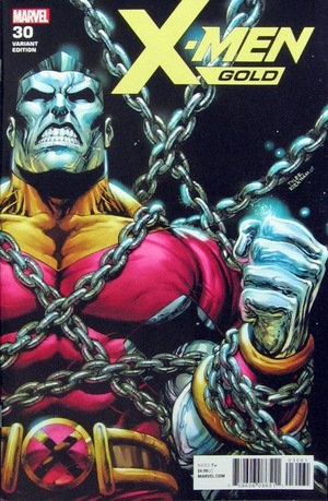 [X-Men Gold (series 2) No. 30 (1st printing, variant cover - Tyler Kirkham, Colossus)]