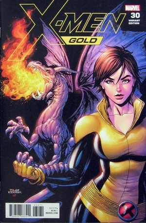 [X-Men Gold (series 2) No. 30 (1st printing, variant cover - Tyler Kirkham, Kitty Pryde)]