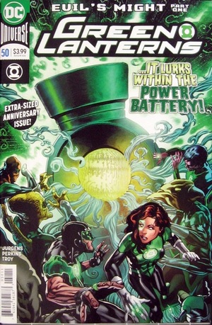 [Green Lanterns 50 (standard cover - Mike Perkins)]