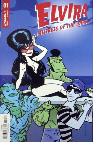 [Elvira Mistress of the Dark (series 2) #1 (Cover B - J. Bone)]