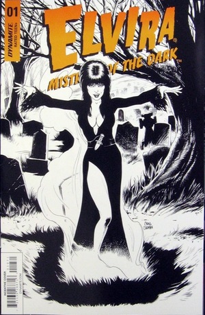 [Elvira Mistress of the Dark (series 2) #1 (Cover G - Craig Cermak B&W Incentive)]