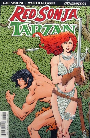 [Red Sonja / Tarzan #3 (Cover A - Aaron Lopresti)]