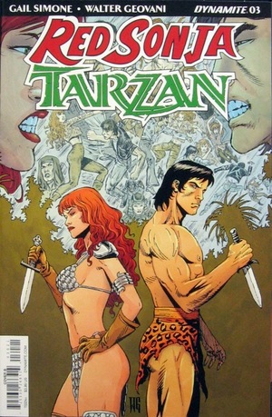 [Red Sonja / Tarzan #3 (Cover B - Walter Geovani)]