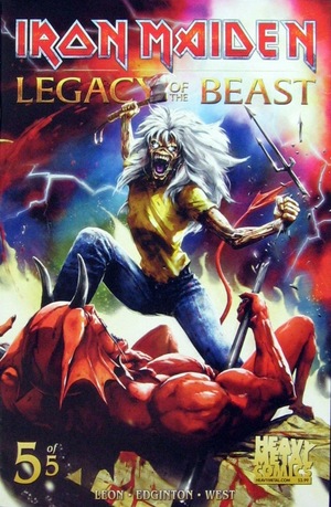 [Iron Maiden - Legacy of the Beast #5 (regular cover - Santi Casas)]
