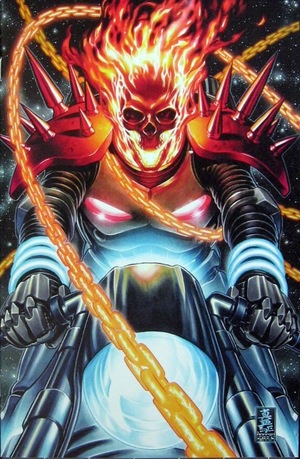 [Cosmic Ghost Rider No. 1 (1st printing, variant virgin cover - Mark Brooks)]