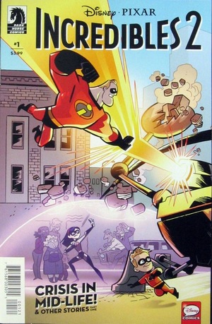 [Incredibles 2: Crisis in Mid-Life! & Other Stories #1 (variant cover - J. Bone)]