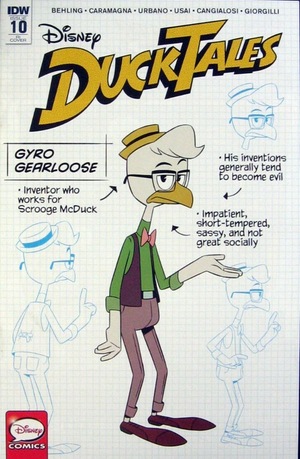 [DuckTales (series 4) No. 10 (Retailer Incentive Character Design Cover)]