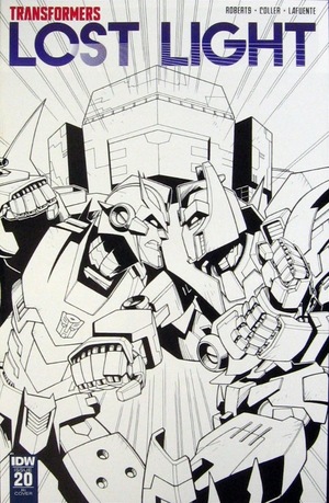 [Transformers: Lost Light #20 (Retailer Incentive Cover - Jack Lawrence B&W)]