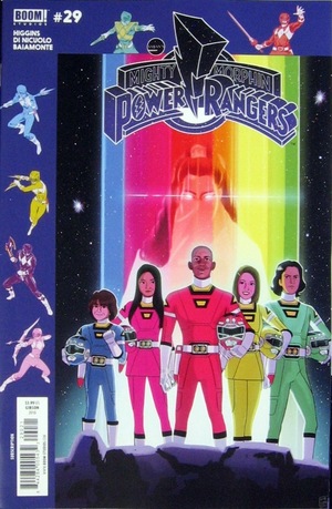 [Mighty Morphin Power Rangers #29 (variant subscription cover - Jordan Gibson)]