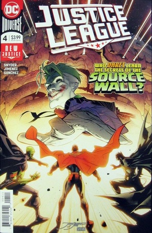 [Justice League (series 4) 4 (standard cover - Jorge Jimenez)]