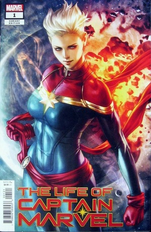 [Life of Captain Marvel (series 2) No. 1 (1st printing, variant cover - Artgerm)]