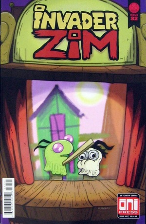 [Invader Zim #32 (variant cover - KC Green)]