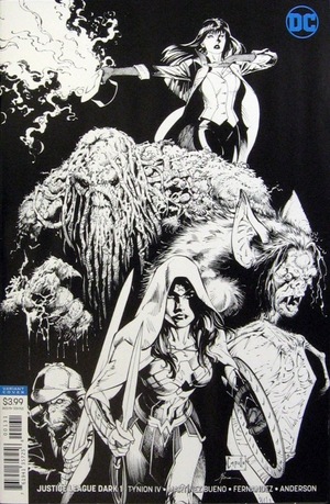 [Justice League Dark (series 2) 1 (variant B&W cover - Greg Capullo)]