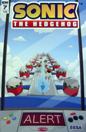 [Sonic the Hedgehog (series 2) #7 (Foil Logo Cover A - Kieran Gates)]