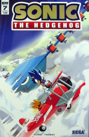 [Sonic the Hedgehog (series 2) #7 (Foil Logo Cover B - Adam Bryce Thomas)]