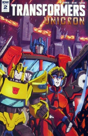 [Transformers: Unicron #2 (1st printing, Retailer Incentive Cover A - Casey W. Coller)]