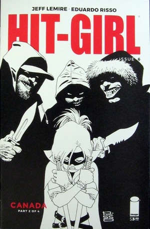 [Hit-Girl (series 2) #6 (Cover B - Eduardo Risso B&W)]