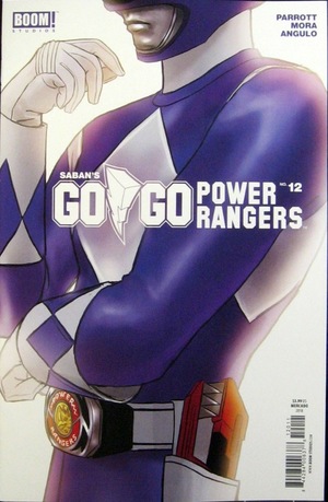 [Go Go Power Rangers #12 (variant cover - Dan Mercado, costumed figure)]