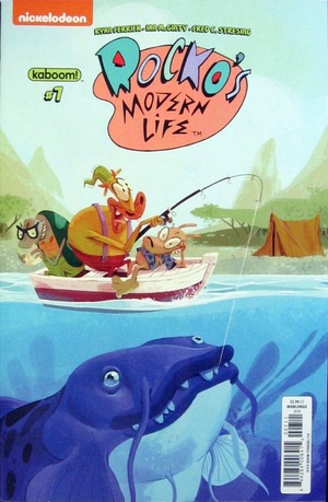 [Rocko's Modern Life (series 2) #7 (regular cover - Jorge Monlongo)]