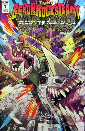 [Teenage Mutant Ninja Turtles: Bebop & Rocksteady Hit the Road #1 (Cover B - Ben Bates)]