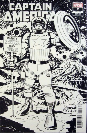 [Captain America (series 9) No. 2 (1st printing, variant cover - Jack Kirby B&W)]