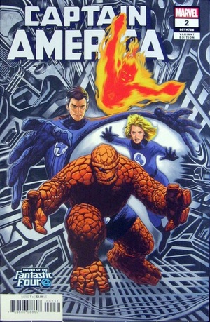 [Captain America (series 9) No. 2 (1st printing, variant Return of the Fantastic Four cover - Travis Charest)]