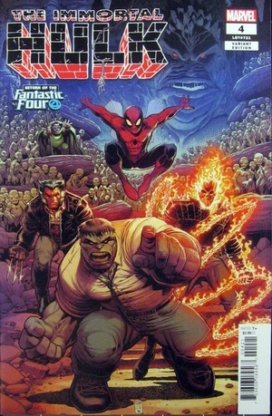 [Immortal Hulk No. 4 (1st printing, variant Return of the Fantastic Four cover - Arthur Adams)]