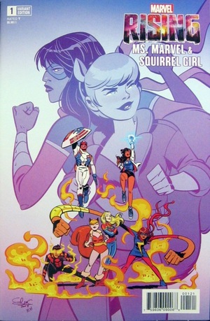 [Marvel Rising - Ms. Marvel / Squirrel Girl No. 1 (variant cover - Elsa Charretier)]